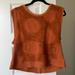 Anthropologie Tops | Anthropologie Daily Practice Upbeat Muscle Tee Rustic Orange - Size Medium | Color: Brown/Orange | Size: M