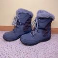 Columbia Shoes | Columbia Ice Maiden Lace Up Mid Calf Grey Waterproof Winter Boots | Color: Black/Gray | Size: 5bb