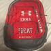 Under Armour Bags | Emma Embroidered Under Armour Backpack | Color: Red | Size: Os