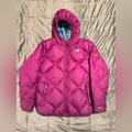 The North Face Jackets & Coats | Girls Large 14/16 Reversible 550 Down North Face Jacket (See Description) | Color: Blue/Purple | Size: 14g