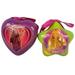 Disney Holiday | Disney Hannah Montana Christmas Ornaments Lot Of 2 Plastic Star Heart | Color: Tan | Size: Os