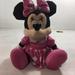Disney Toys | Disney Junior Minnie Mouse Plush Toy Pink N Black 14" | Color: Pink/White | Size: Medium (14-24 In)