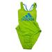 Adidas Swim | Adidas Swimsuit Women Size Small One Piece Crossback Neon Lime Green Nwt | Color: Green | Size: S