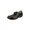 Klettschuh NATURAL FEET "Kletter Orb", Damen, Gr. 34, braun (dunkelbraun), Rindsleder, Synthetik, casual, Schuhe Klettschuh Slipper, aus echtem Leder
