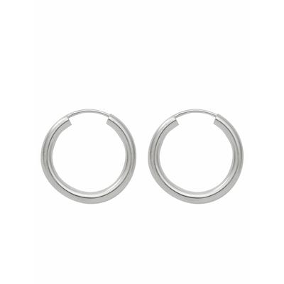 Paar Creolen ADELIA´S "925 Silber Ohrringe Creolen Ø 20 mm", silber, Ohrringe, Damen, Damen, Silber 925 (Sterlingsilber), Silberschmuck für Damen Image