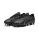 Fußballschuh PUMA "ULTRA PLAY FG/AG Jr" Gr. 35,5, schwarz (puma black, copper rose) Schuhe Fußballschuhe