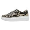 Plateausneaker DOGO "Myra Low-Top Sneaker Rivers On The Sofa Damen Sneaker", Damen, Gr. 36, Normalschaft, bunt (natur), Lederimitat, Schuhe Plateausneaker Sneaker low Skaterschuh, Vegan