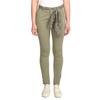 Chinohose LE TEMPS DES CERISES "DYLI 4", Damen, Gr. 33, US-Größen, grün (khaki), 98% Baumwolle, 2% Elasthan, casual, Hosen, aus Baumwollstretch