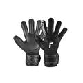 Torwarthandschuhe REUSCH "Attrakt Freegel Infinity Finger Support" Gr. 10, schwarz Damen Handschuhe Sporthandschuhe