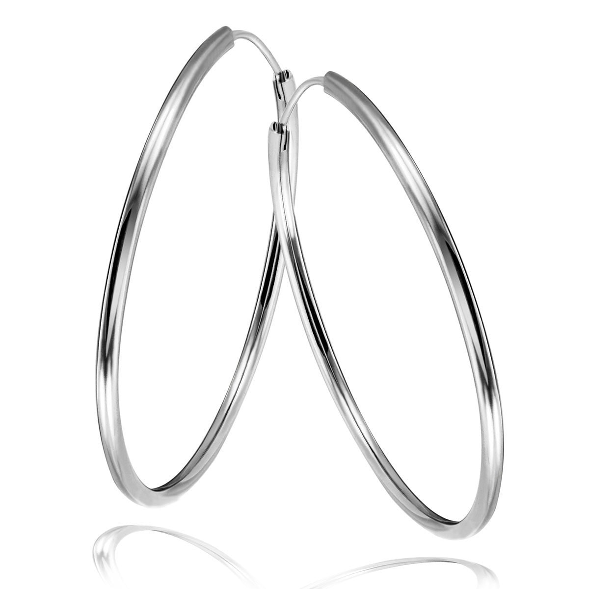 Paar Creolen GOLDMAID, silber, Ohrringe, Damen, Silber 925 (Sterlingsilber)