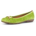 Ballerina GABOR Gr. 39, grün (apfelgrün) Damen Schuhe Ballerinas