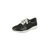 Schnürschuh LEI BY TESSAMINO "Naara", Damen, Gr. 37, schwarz, Leder, casual, Schuhe, mit seitlichem Reißverschluss