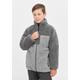 Fleecejacke BENCH. "PEPITO B" Gr. 140, grau (steel grey, grey marl) Jungen Jacken Fleecejacken