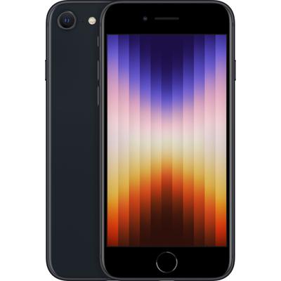 APPLE Smartphone "iPhone SE (2022)" Mobiltelefone schwarz (midnight) iPhone