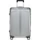 Hartschalen-Trolley SAMSONITE "Lite-Box Alu, 69 cm" Gr. B/H/T: 47 cm x 69 cm x 27 cm 71 l, silberfarben (aluminium) Koffer Hartschalenkoffer