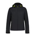 Softshelljacke ICEPEAK "H SOFTSHELLJACKE BIGGS" Gr. 48, grau (grey) Herren Jacken Outdoorjacken