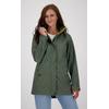 Softshelljacke DEPROC ACTIVE "ANKERGLUTSCHEIN", Damen, Gr. 50 (XL), grün (dunkelgrün), 100% Polyester, casual, Langarm Windstopperbündchen mit verstellbarem Klettverschluss,mit Schneefang,mit Daumenlöchern, Jacken, auch in Großen Größen erhältlich