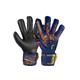 Torwarthandschuhe REUSCH "Attrakt Gold X Evolution" Gr. 11, bunt (goldfarben, blau) Damen Handschuhe Sporthandschuhe