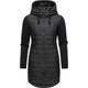 Steppmantel RAGWEAR "Lucinda Long" Gr. M (38), schwarz (black) Damen Mäntel Übergangsmäntel