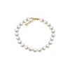 Armband VIVANCE "585/- Gelbgold Süßwasserzuchtperle 6,5-7mm", gelb, Armbänder, Damen, 18 + 3cm, Gold, glänzend