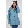 Regenmantel DEPROC ACTIVE "ANKERGLUTTRAUM WOMEN", Damen, Gr. 40 (M), blau (hellblau), Obermaterial: 100% Polyurethan; Futter: 100% Polyesteru201c, casual, Langarm mit Druckknopf, Mäntel, auch in Großen Größen erhältlich