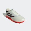 Fußballschuh ADIDAS PERFORMANCE "COPA PURE II LEAGUE FG" Gr. 45, schwarz-weiß (ivory, core black, solar red) Schuhe Fußballschuhe