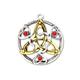 Amulett ADELIA´S "Anhänger Mythische Kelten Talisman" Schmuckanhänger silberfarben (silber) Damen Amulette