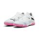 Fußballschuh PUMA "FUTURE 7 MATCH TT Fußballschuhe Herren" Gr. 45, weiß (white black poison pink) Schuhe Fußball Hallenschuhe