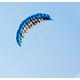 2.5m Dual Line Stunt Sport Drachen mit Handgriff 30m String, Kitesurfen am Strand, Outdoor Park Garten Spiele Spaß … (Blau)