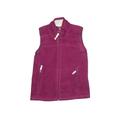 REI Vest: Purple Print Jackets & Outerwear - Kids Girl's Size Medium
