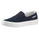 Slip-On Sneaker TOMMY JEANS "TJM SLIP ON CANVAS COLOR" Gr. 46, blau (dunkelblau) Herren Schuhe Slipper
