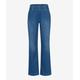 Röhrenjeans BRAX "Style MAINE" Gr. 36, Normalgrößen, grau (stein) Damen Jeans Röhrenjeans