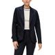 Jackenblazer S.OLIVER BLACK LABEL Gr. 48, blau (blue) Damen Blazer