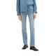5-Pocket-Jeans TOM TAILOR "Alexa Straight" Gr. 29, Länge 32, blau (light stone wash denim) Damen Jeans 5-Pocket-Jeans