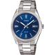 Quarzuhr CASIO COLLECTION "MTP-1302PD-2AVEF" Armbanduhren blau (silberfarben) Damen Quarzuhren