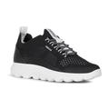 Sneaker GEOX "D Spherica" Gr. 37, schwarz Damen Schuhe Sneaker