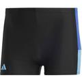 ADIDAS Badehose Colorblock Swim, Größe 7 in Schwarz