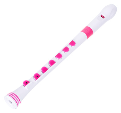 Nuvo Recorder+ Baroque white-pink