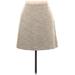 Ann Taylor LOFT Outlet Formal Mini Skirt Mini: Gray Tweed Bottoms - Women's Size 14