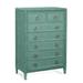 Birch Lane™ Jandre 7 Drawer 38" W Rattan Standard Dresser/Chest Wood/Wicker/Rattan in Green | Wayfair DDE7F735F80240CAAF21C4640CDEFD07