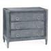 Birch Lane™ Jandre 3-Drawer 36" W Standard Dresser/Chest Wood/Wicker/Rattan in Blue | Wayfair FB1DB146B1A6459282D714A73EF2FFE6
