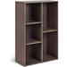 Rubbermaid 5 Cube Organizer Bookcase, Espresso, 19.49 X 9.25 X 31.5 Inch Wood in Brown | 20.2 H x 19.49 W x 9.25 D in | Wayfair B394