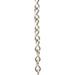 RCH Supply Company Light Weight Un-Welded Chain or Chain Break Metal in Gray | Wayfair CH-20-SN