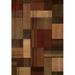 Brown/Green 31 x 0.47 in Area Rug - Winston Porter Carletta Geometric Green/Brown/Beige/Burgundy Area Rug Polypropylene | 31 W x 0.47 D in | Wayfair