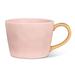 Everly Quinn Yasminda Mug Ceramic/Earthenware & Stoneware in Pink | Wayfair 5F8D380F95AE48FABCEC10C8DBF4305E