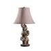 Bungalow Rose Samer Table Lamp, Linen in Brown/Gray | 21 H x 11.75 W x 11.75 D in | Wayfair 03FDEDD19C9D4CDE8D2DA2B1A0817F9C
