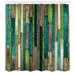 East Urban Home Beaune Abstract Shower Curtain w/ Hooks Included Polyester in Green | 84 H x 69 W in | Wayfair 5C67AF303896434E9815CDC4DCF55D70