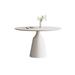 Ivy Bronx Giselly Round Dining Table, Steel in White | 29.52 H x 53.14 W x 53.14 D in | Wayfair 2FD281D7CA434F7B9BEDFD1B068A238E