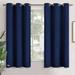Latitude Run® Blackout Curtains for Bedroom Grommet Thermal Insulated Curtains Room Darkening Window Drapes, in Green/Blue/Navy | Wayfair