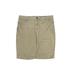 SONOMA life + style Khaki Shorts: Tan Print Mid-Length Bottoms - Women's Size 12 - Stonewash